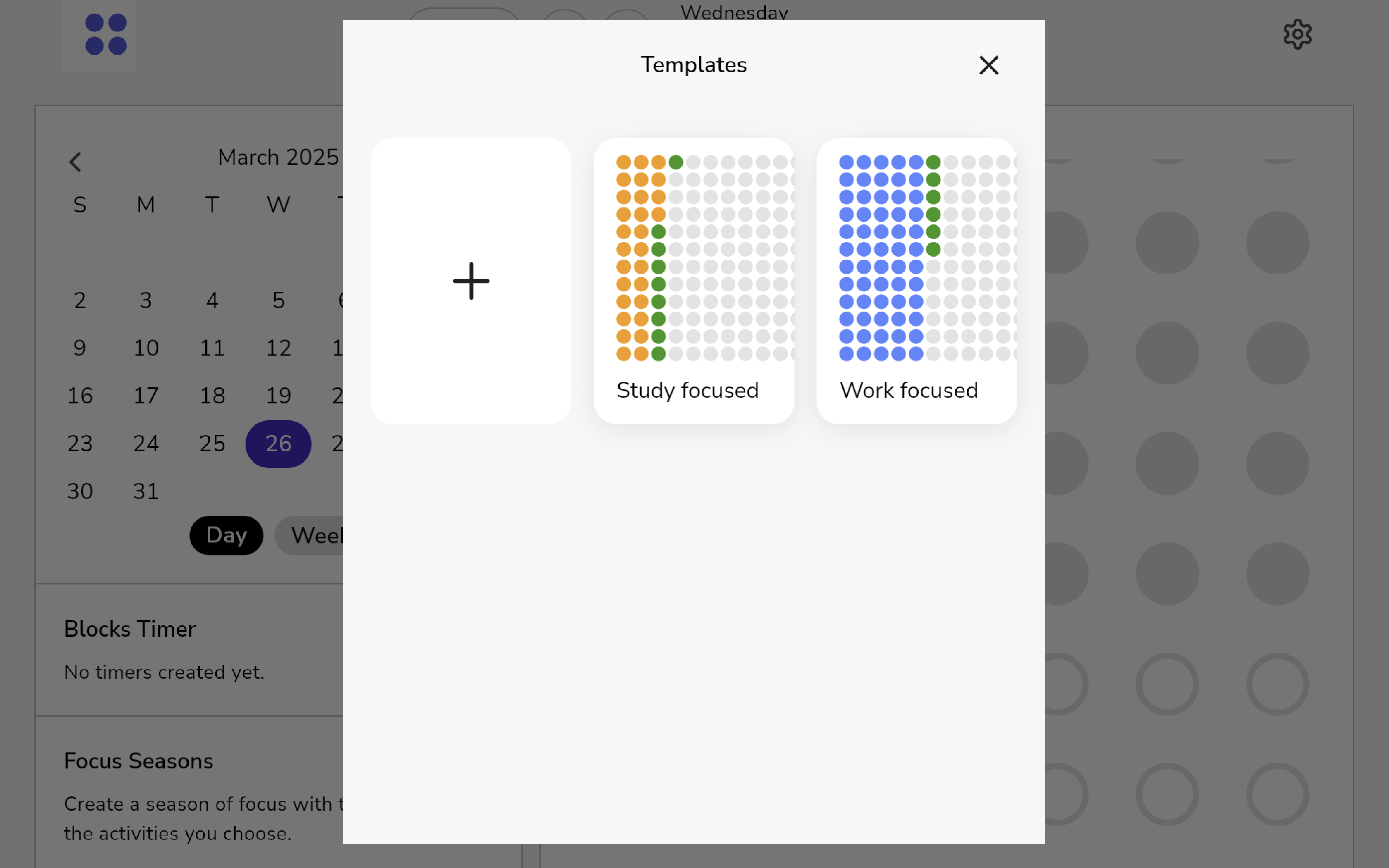 Effortless planning and tracking.