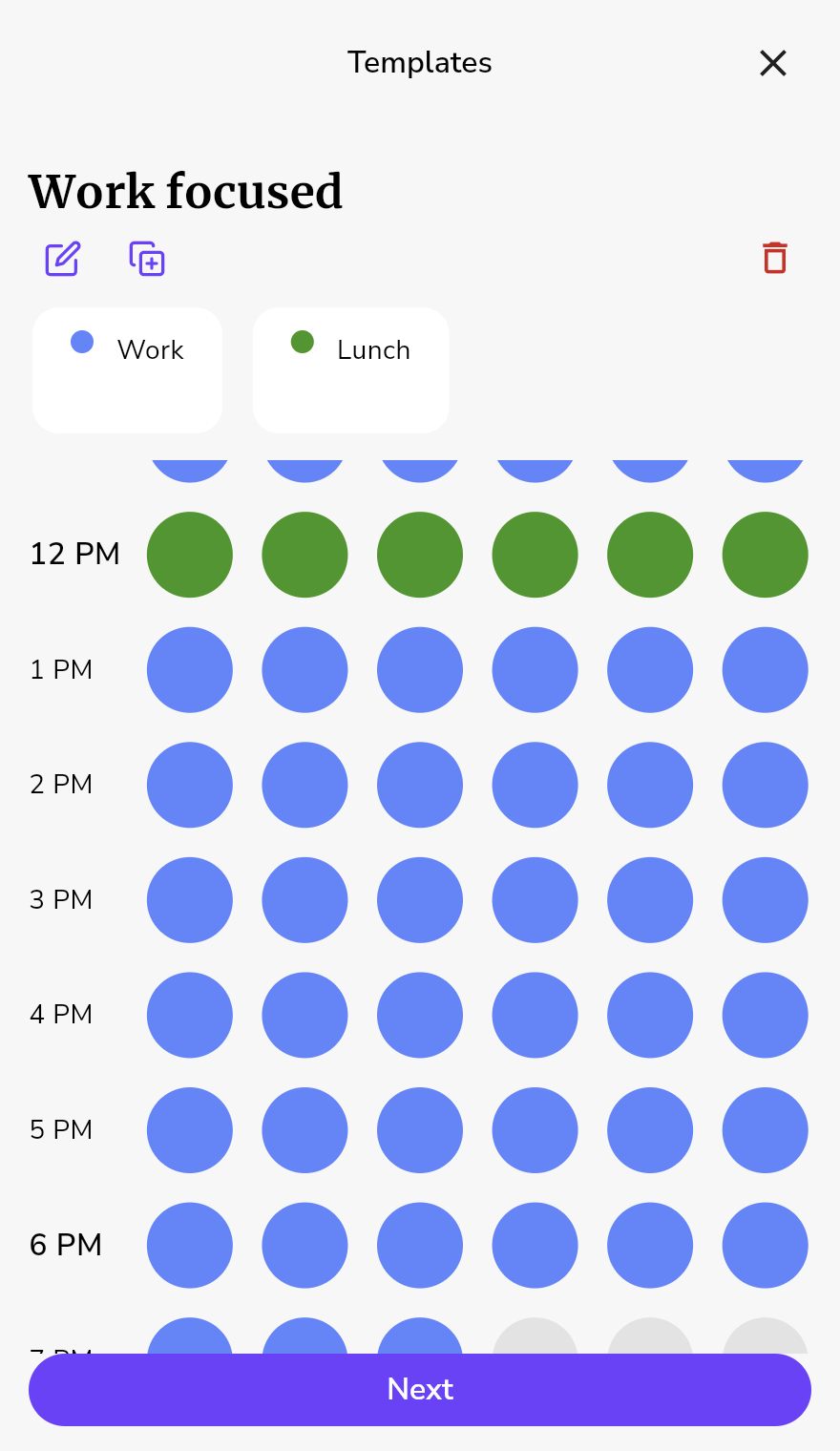 Effortless planning and tracking.